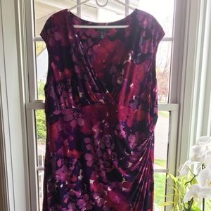 Women’s faux wrap dress